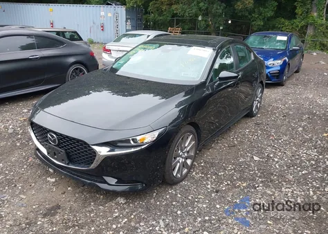 2021 Mazda Mazda3 Preferred z USA, uszkodzony, nr VIN 3MZBPBCL1MM254161